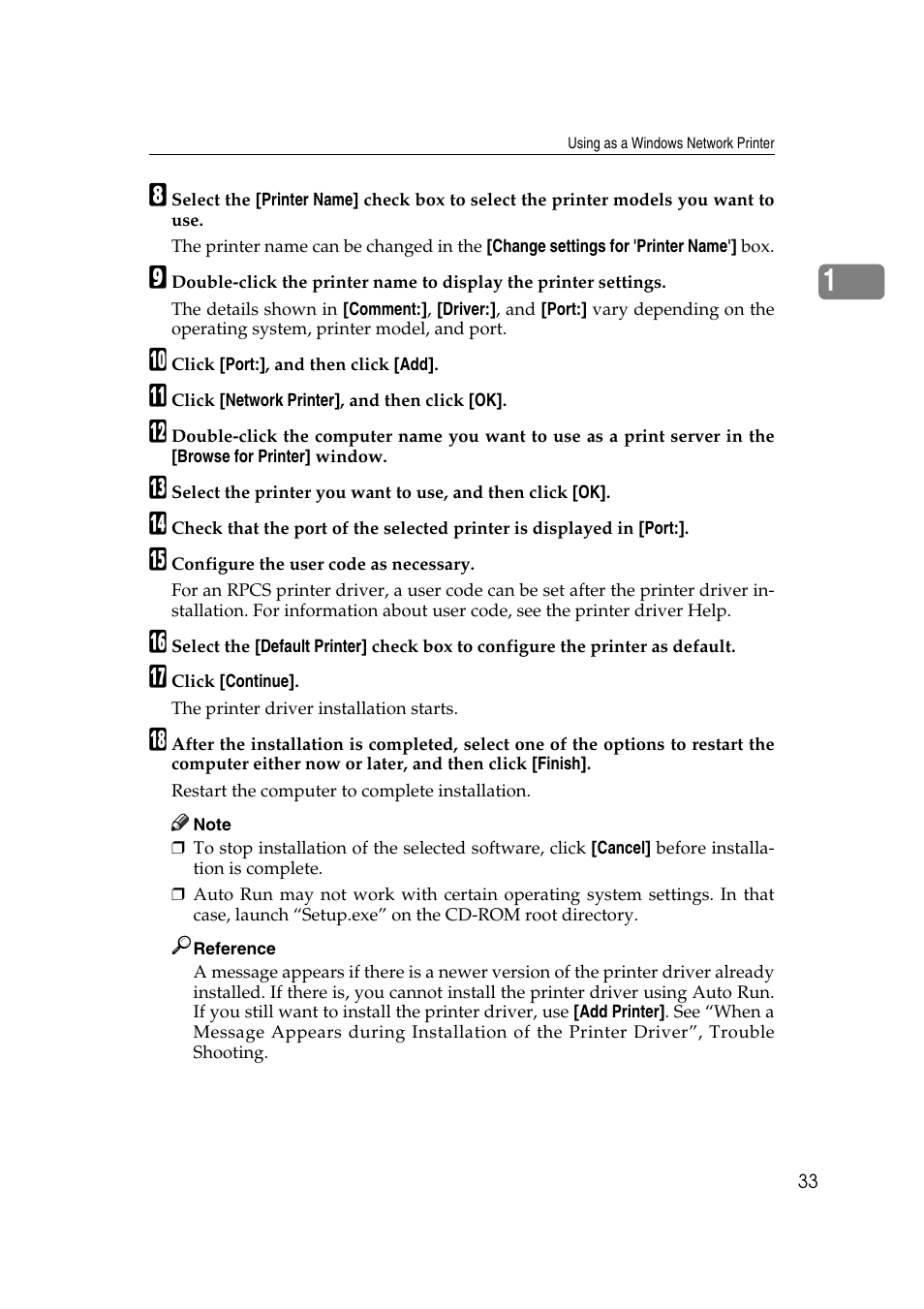 Ricoh Printer Reference User Manual | Page 41 / 162