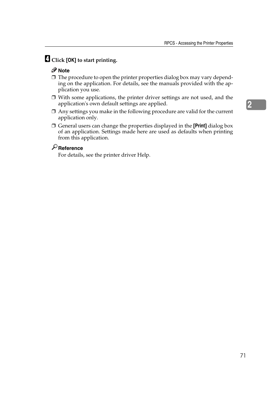 Ricoh Printer Reference User Manual | Page 79 / 162