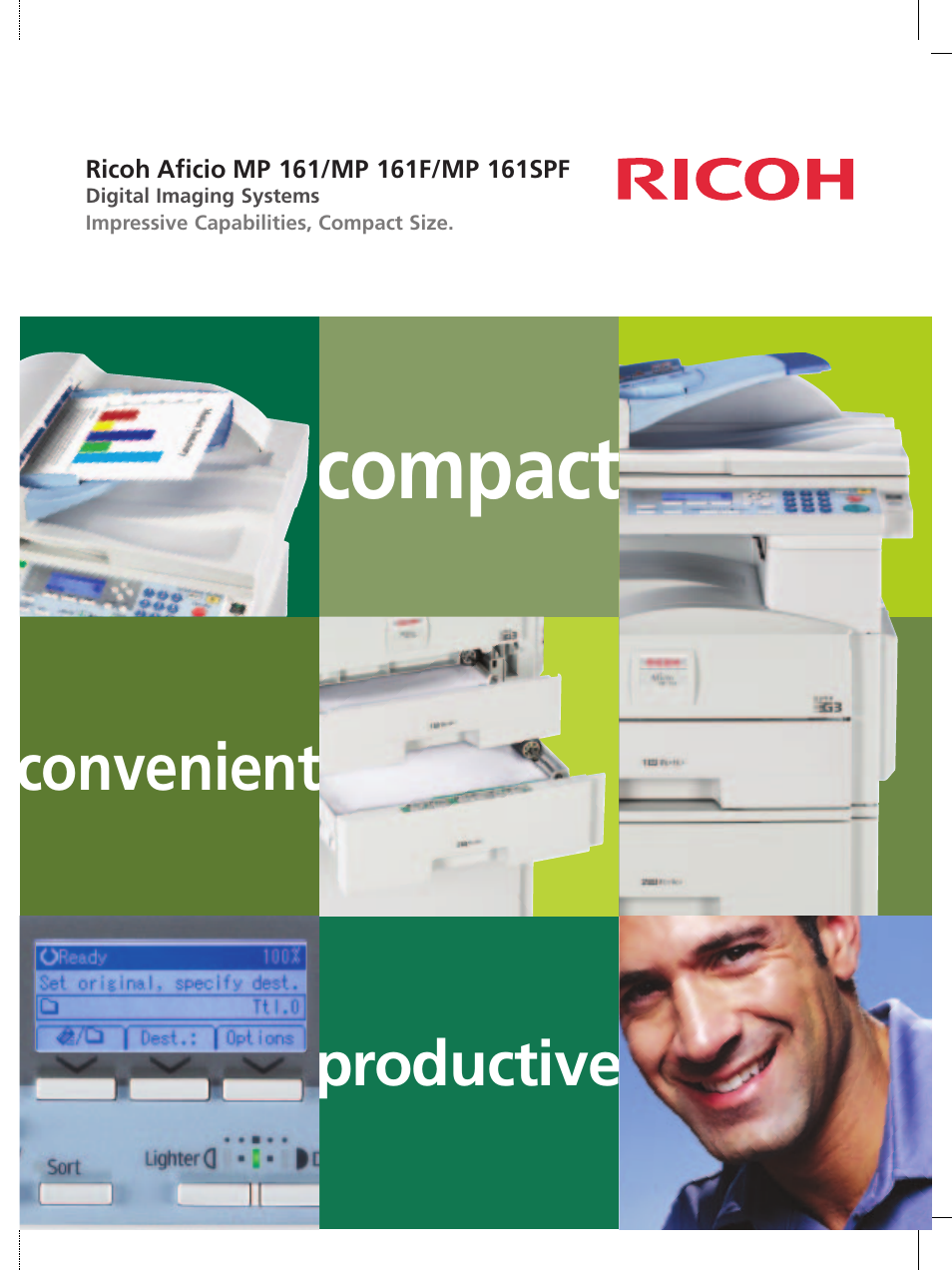 Ricoh MP 161F User Manual | 6 pages