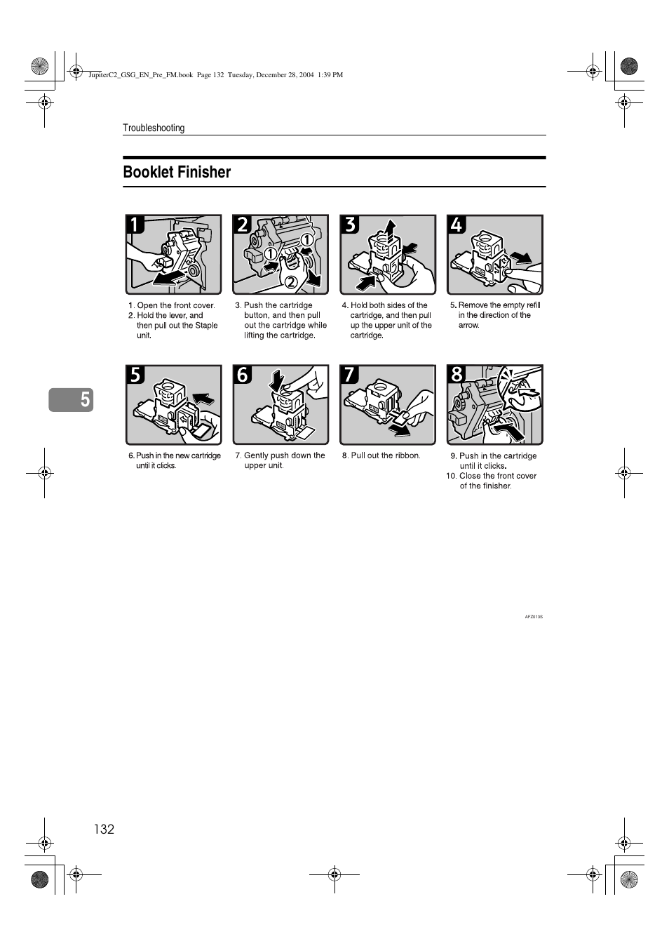 Booklet finisher | Ricoh LD335c User Manual | Page 144 / 196