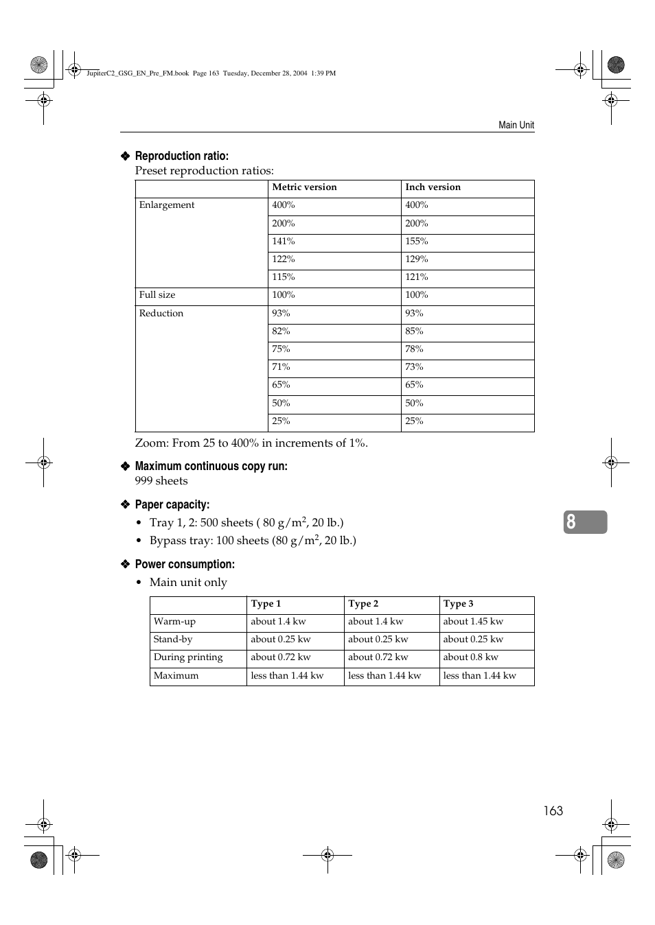 Ricoh LD335c User Manual | Page 175 / 196
