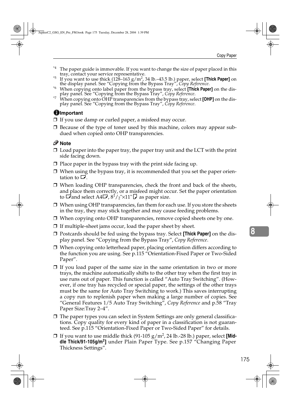 Ricoh LD335c User Manual | Page 187 / 196