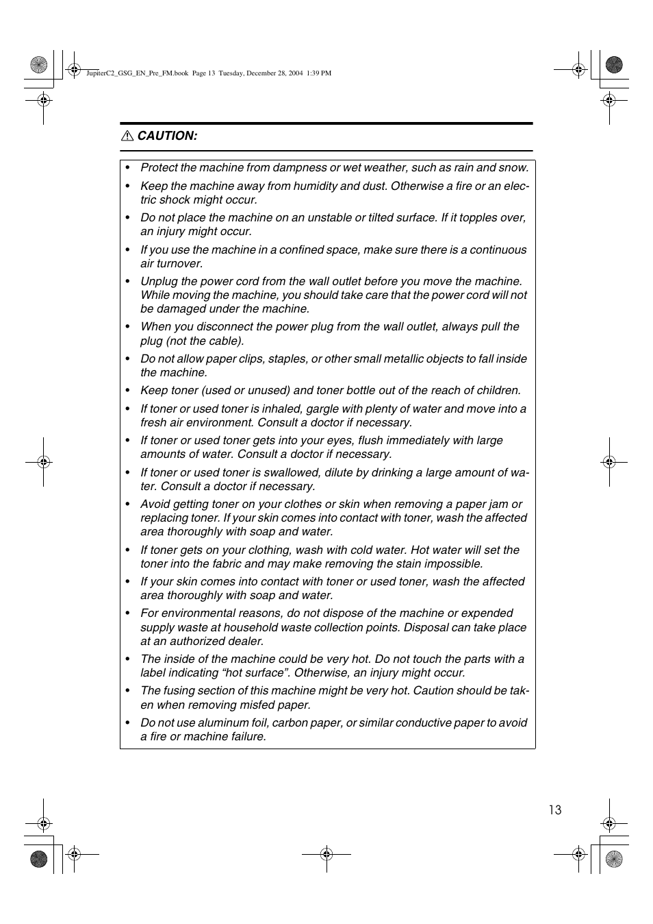 Ricoh LD335c User Manual | Page 25 / 196