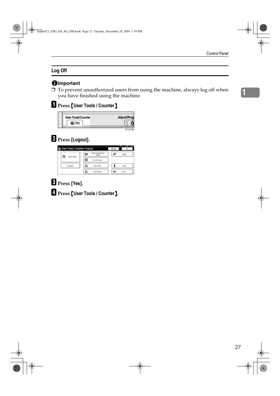Ricoh LD335c User Manual | Page 39 / 196