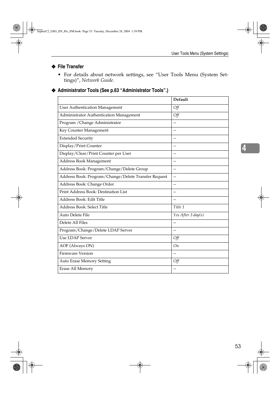 Ricoh LD335c User Manual | Page 65 / 196