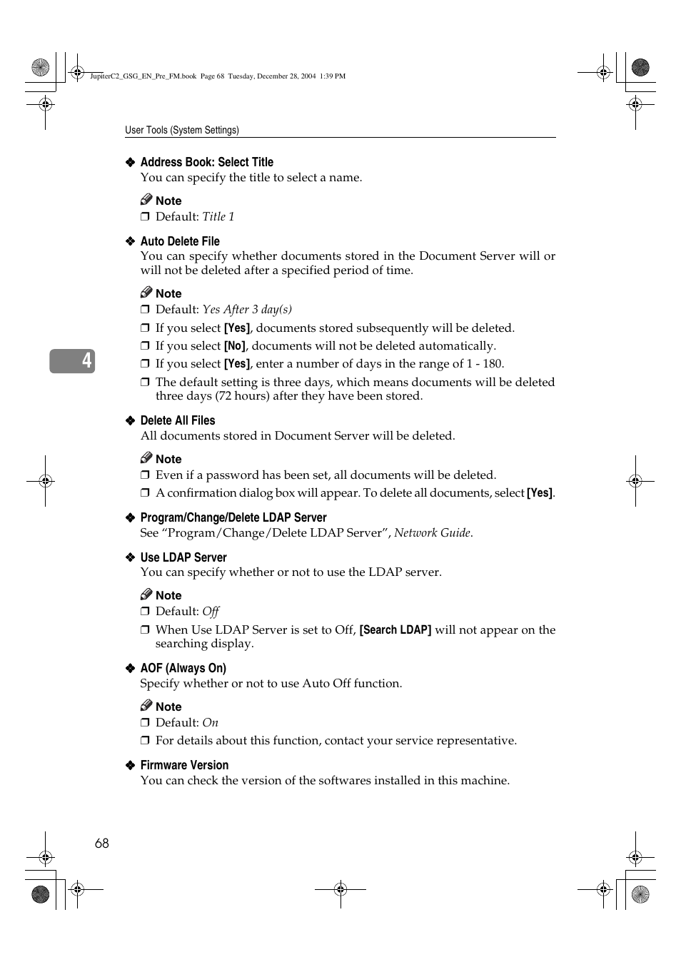Ricoh LD335c User Manual | Page 80 / 196