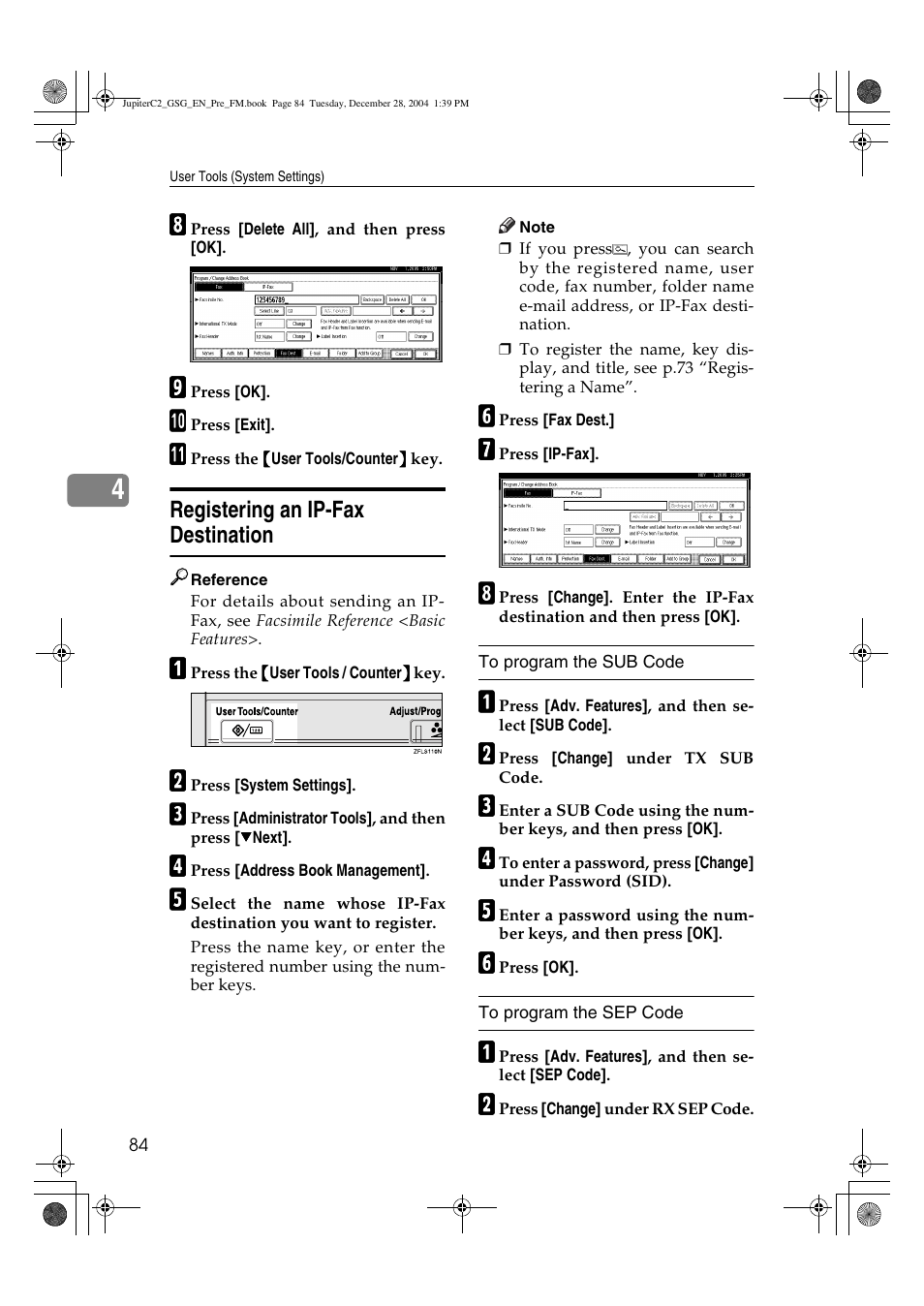 Ricoh LD335c User Manual | Page 96 / 196