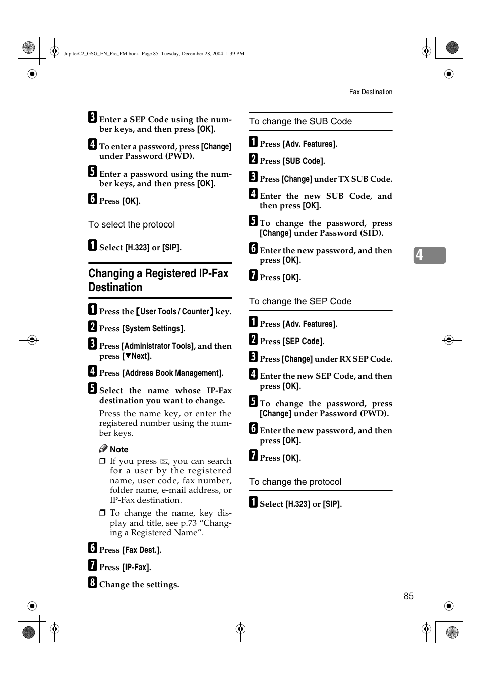 Ricoh LD335c User Manual | Page 97 / 196