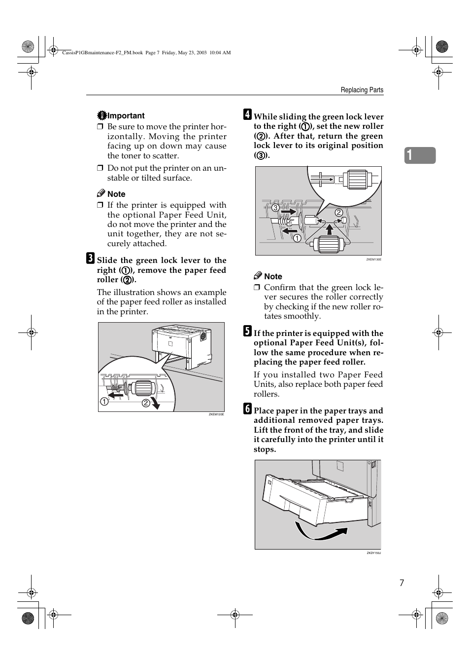 Ricoh Aficio AP400 User Manual | Page 11 / 20