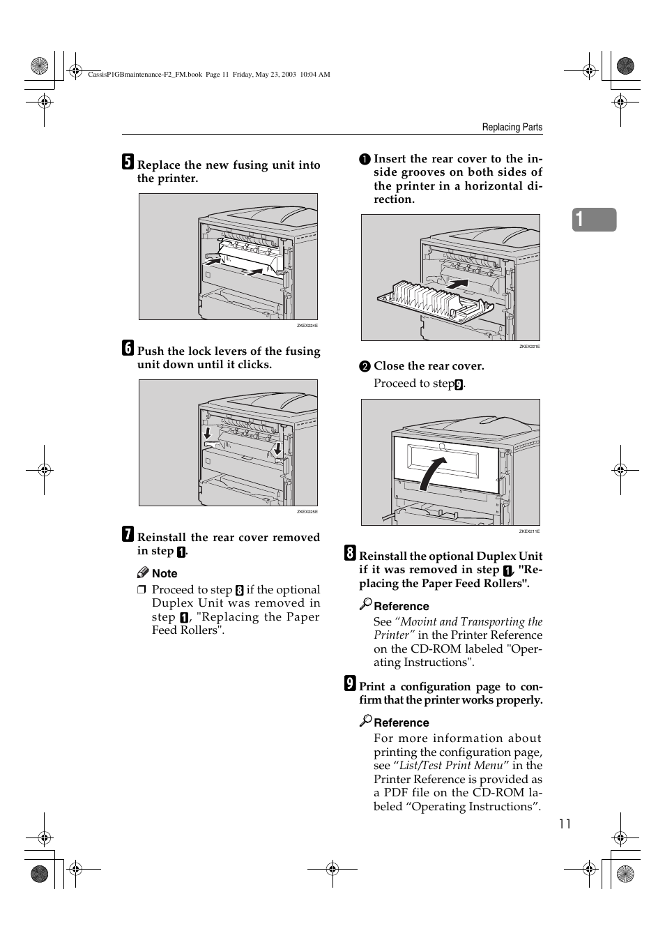 Ricoh Aficio AP400 User Manual | Page 15 / 20