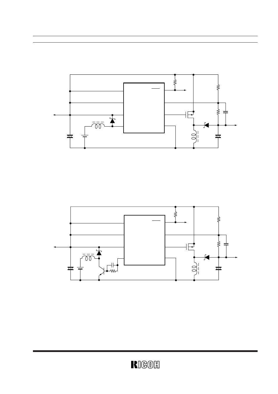Typical application, Rv5vh1, Rv5vh2 | Ricoh RV5VH User Manual | Page 27 / 52