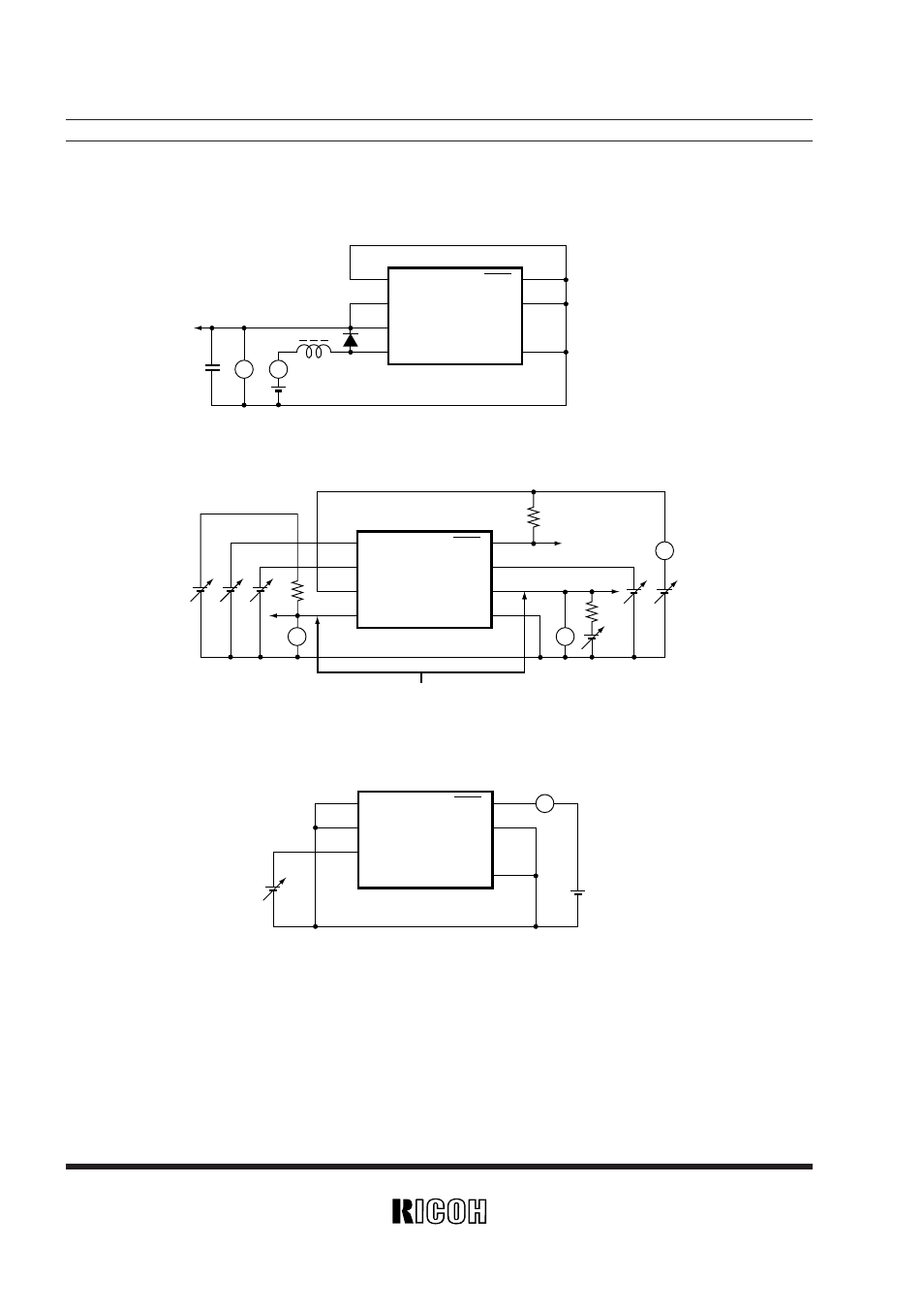Test circuits, Rv5vh1, Rv5vh2 | Ricoh RV5VH User Manual | Page 28 / 52