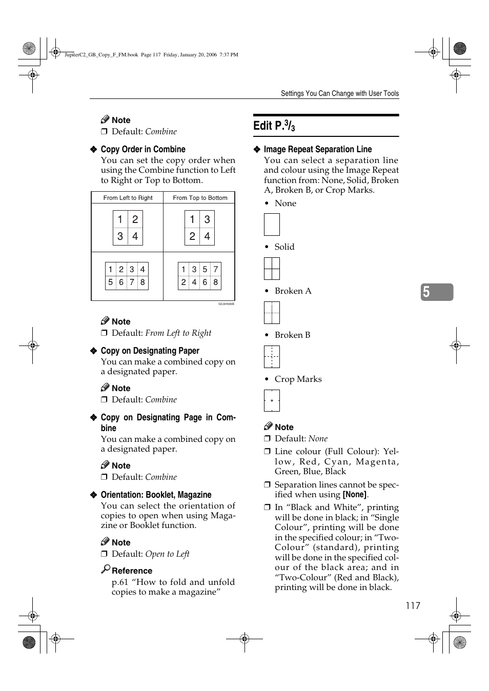 Edit p | Ricoh Aficio 3245C User Manual | Page 131 / 160