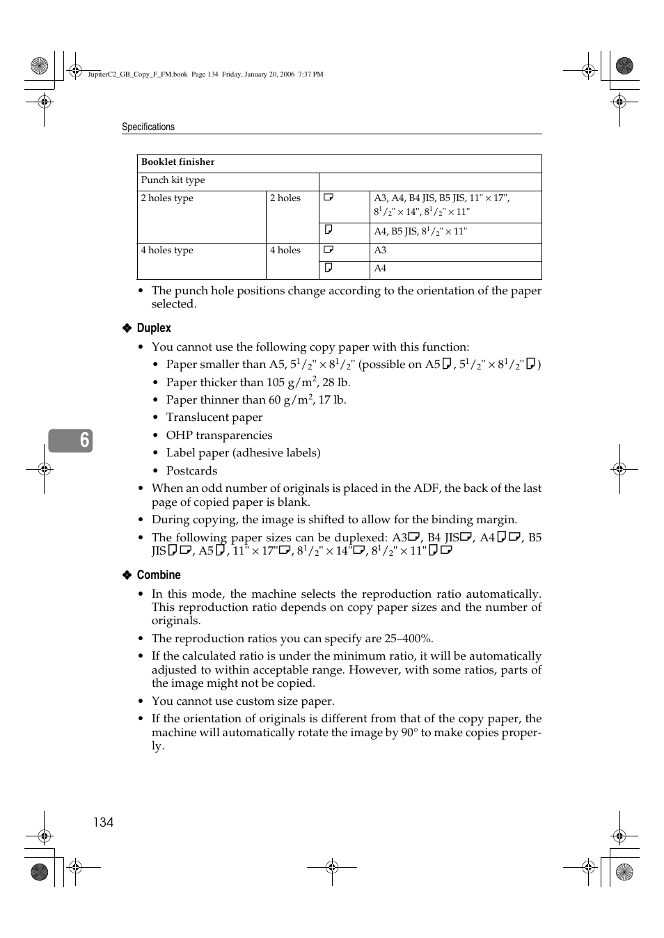 Ricoh Aficio 3245C User Manual | Page 148 / 160