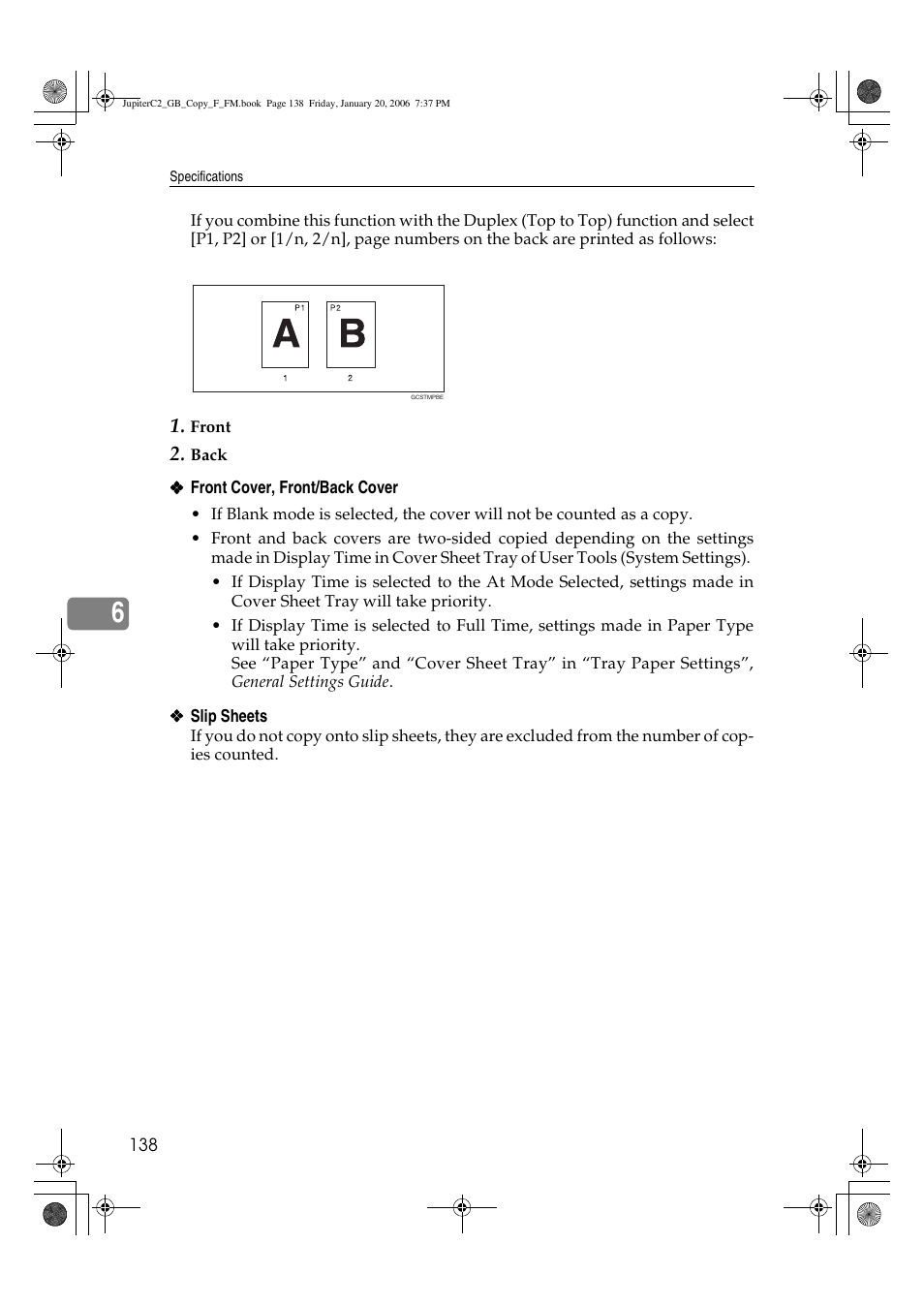Ricoh Aficio 3245C User Manual | Page 152 / 160