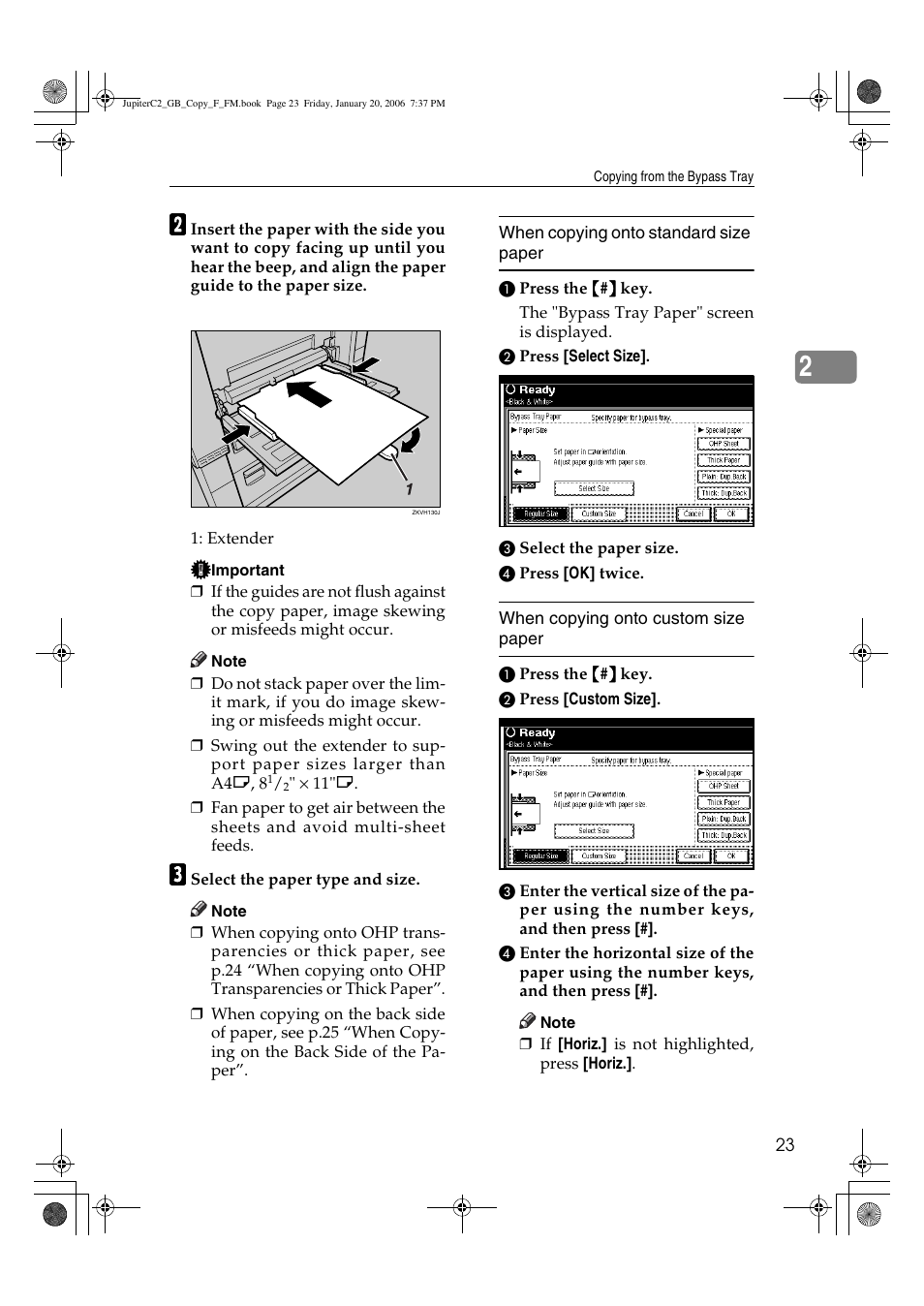 Ricoh Aficio 3245C User Manual | Page 37 / 160