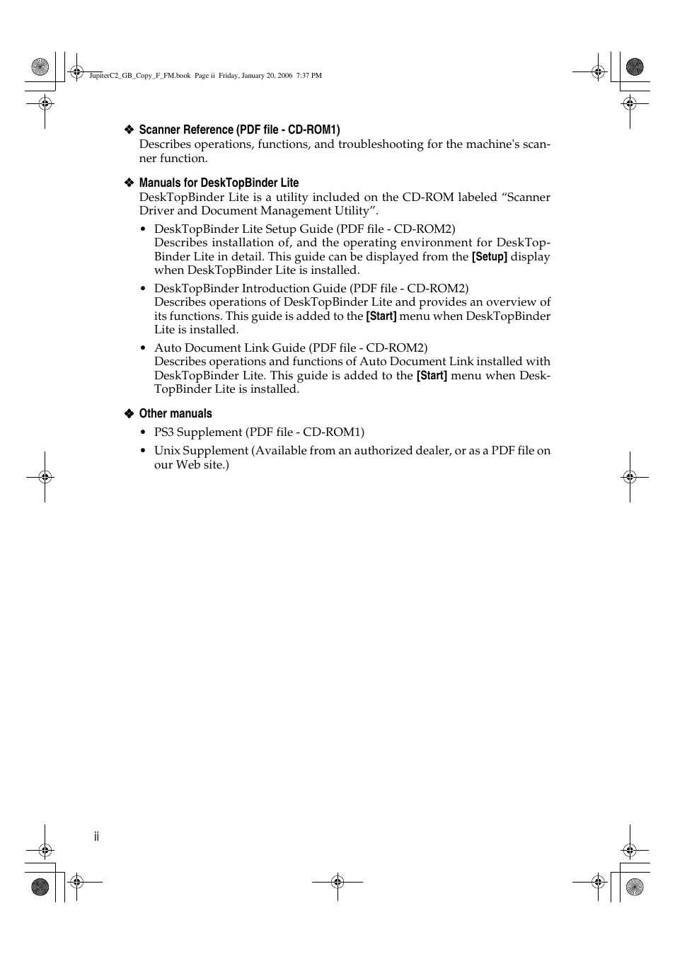Ricoh Aficio 3245C User Manual | Page 4 / 160