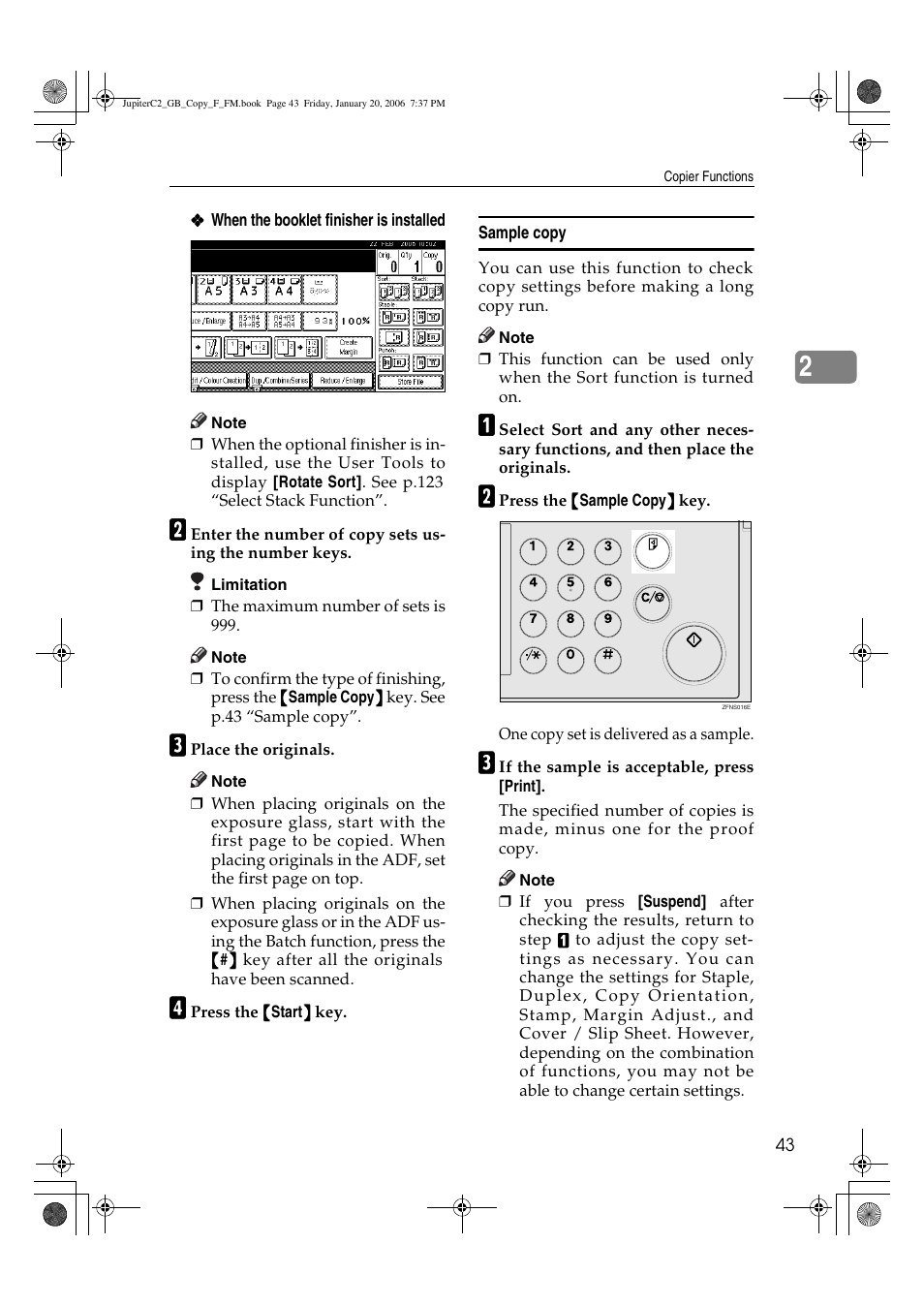 Ricoh Aficio 3245C User Manual | Page 57 / 160