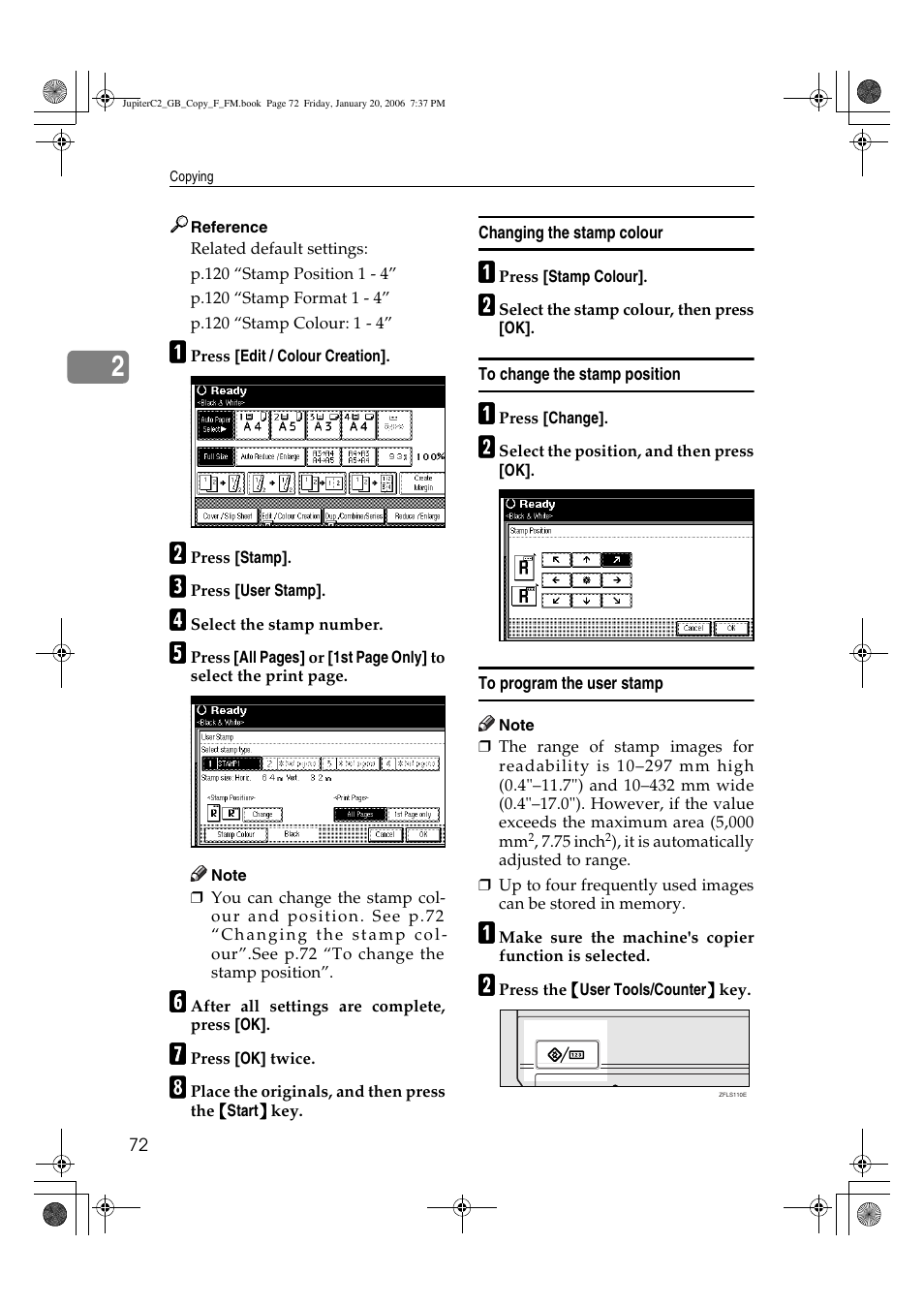 Ricoh Aficio 3245C User Manual | Page 86 / 160