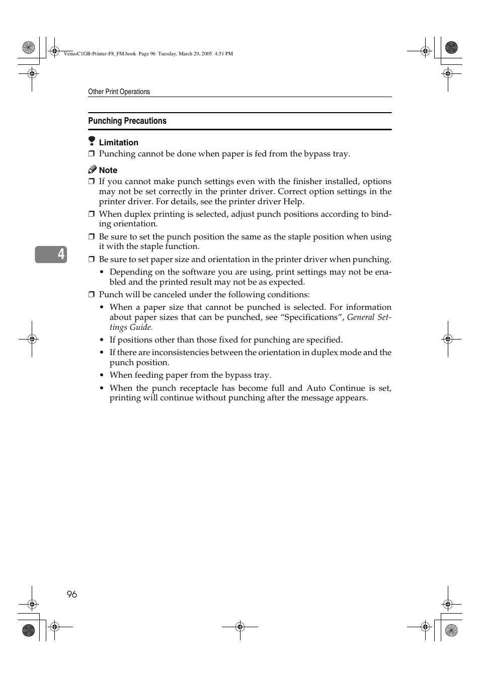 Ricoh Type 3260 User Manual | Page 102 / 168