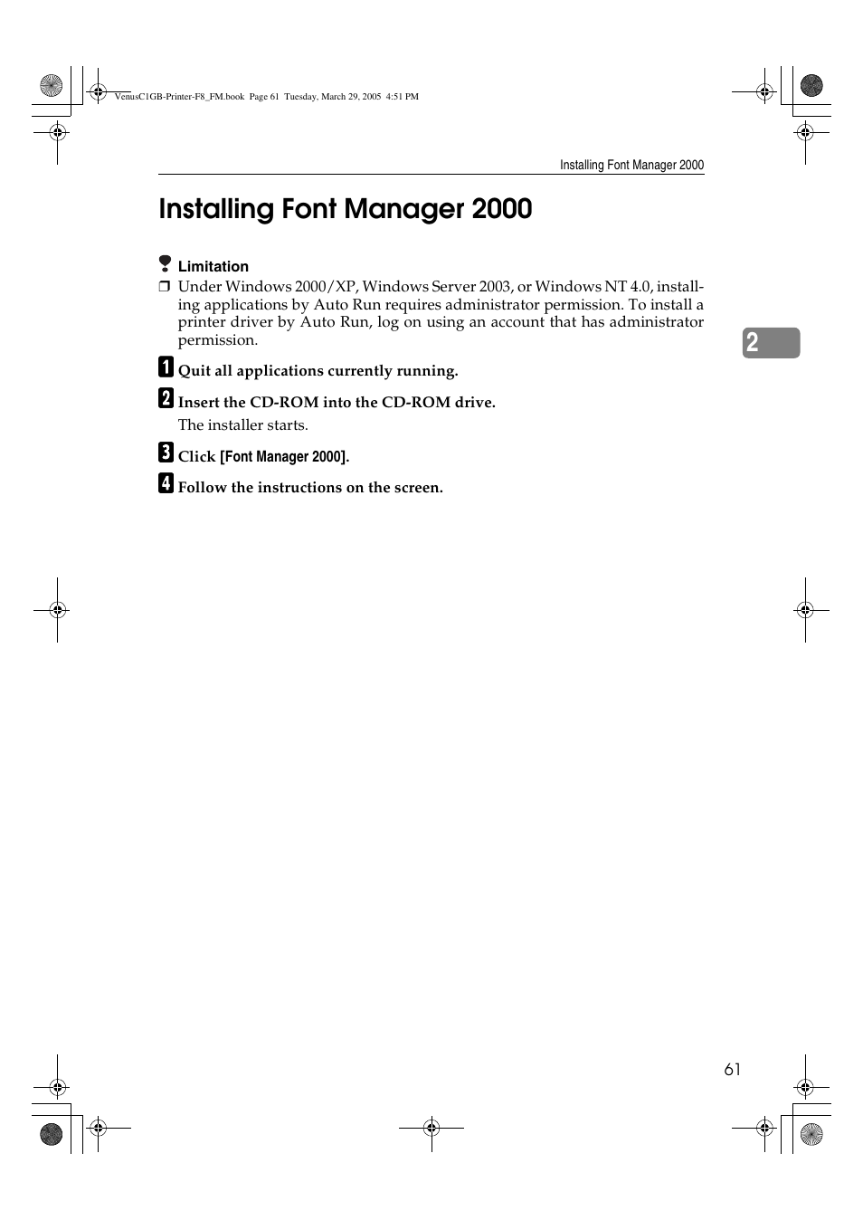 Ricoh Type 3260 User Manual | Page 67 / 168
