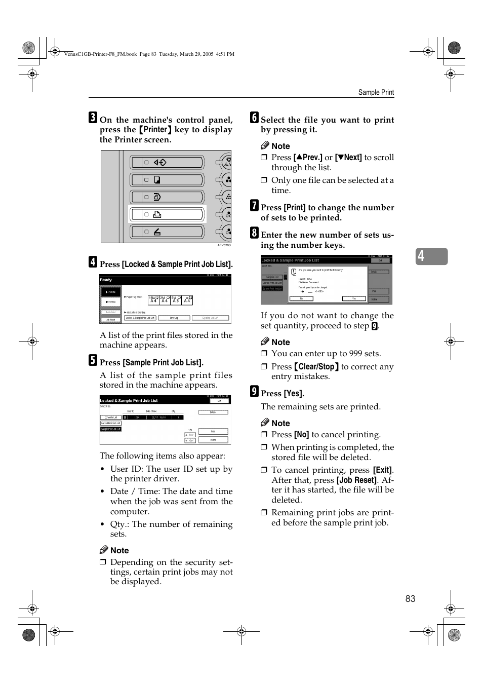 Ricoh Type 3260 User Manual | Page 89 / 168