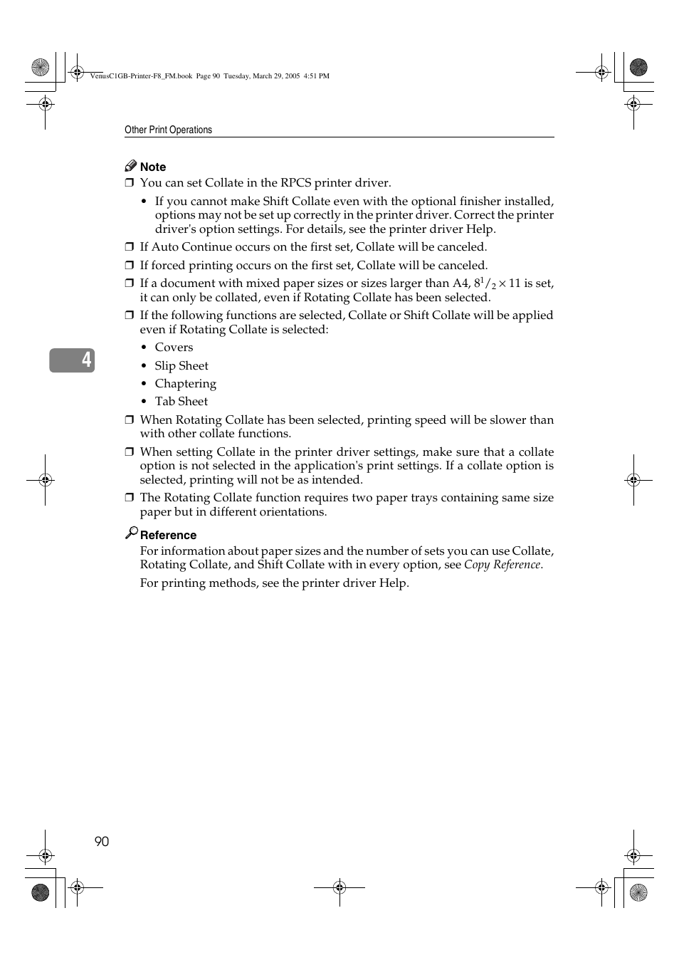 Ricoh Type 3260 User Manual | Page 96 / 168
