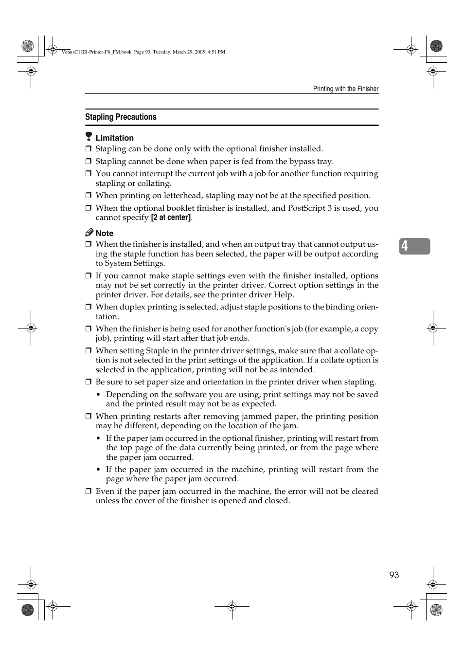 Ricoh Type 3260 User Manual | Page 99 / 168