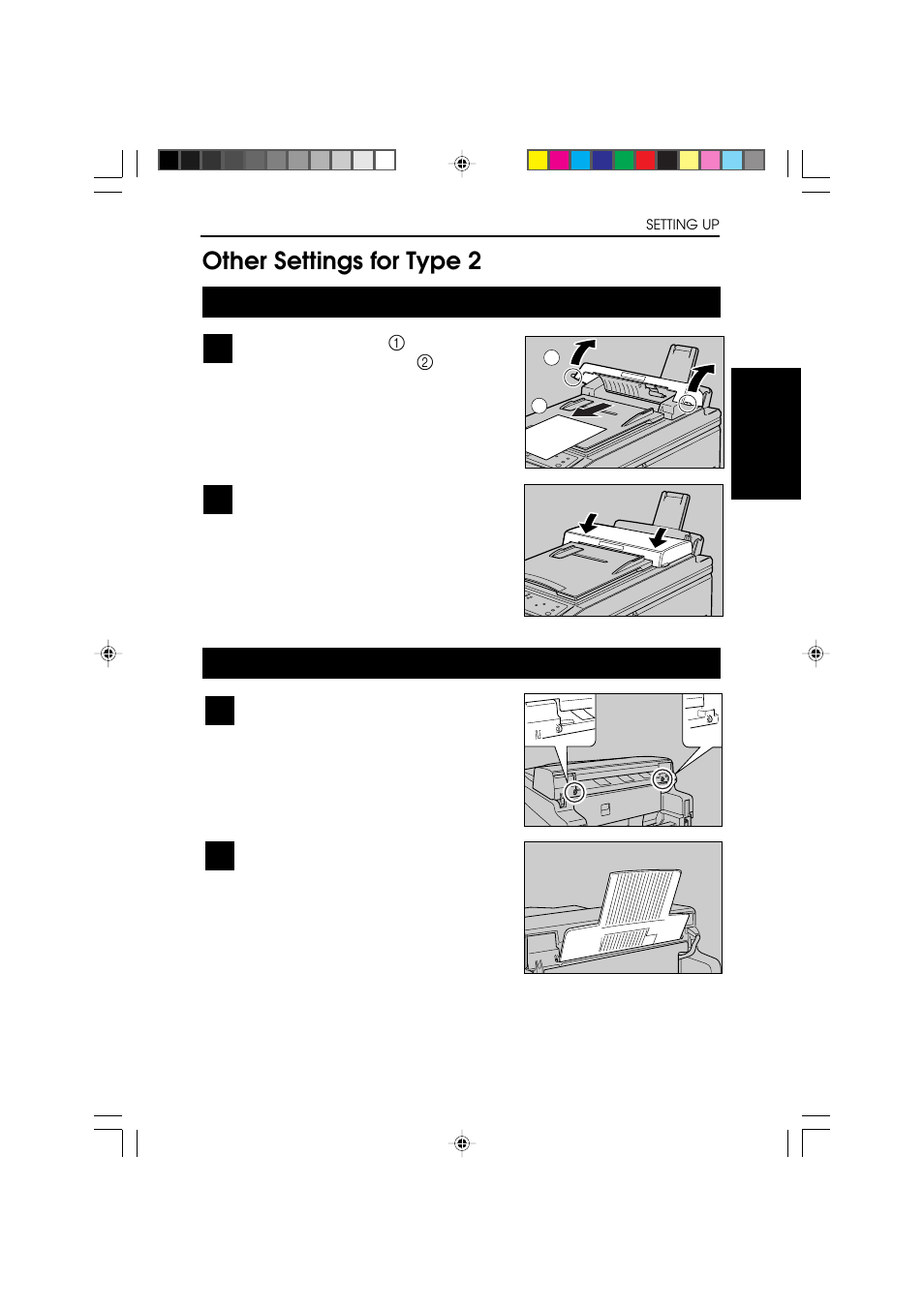 Other settings for type 2 | Ricoh BIZWORKS 106 User Manual | Page 229 / 422