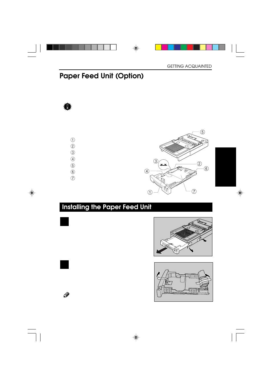 Paper feed unit (option) | Ricoh BIZWORKS 106 User Manual | Page 325 / 422