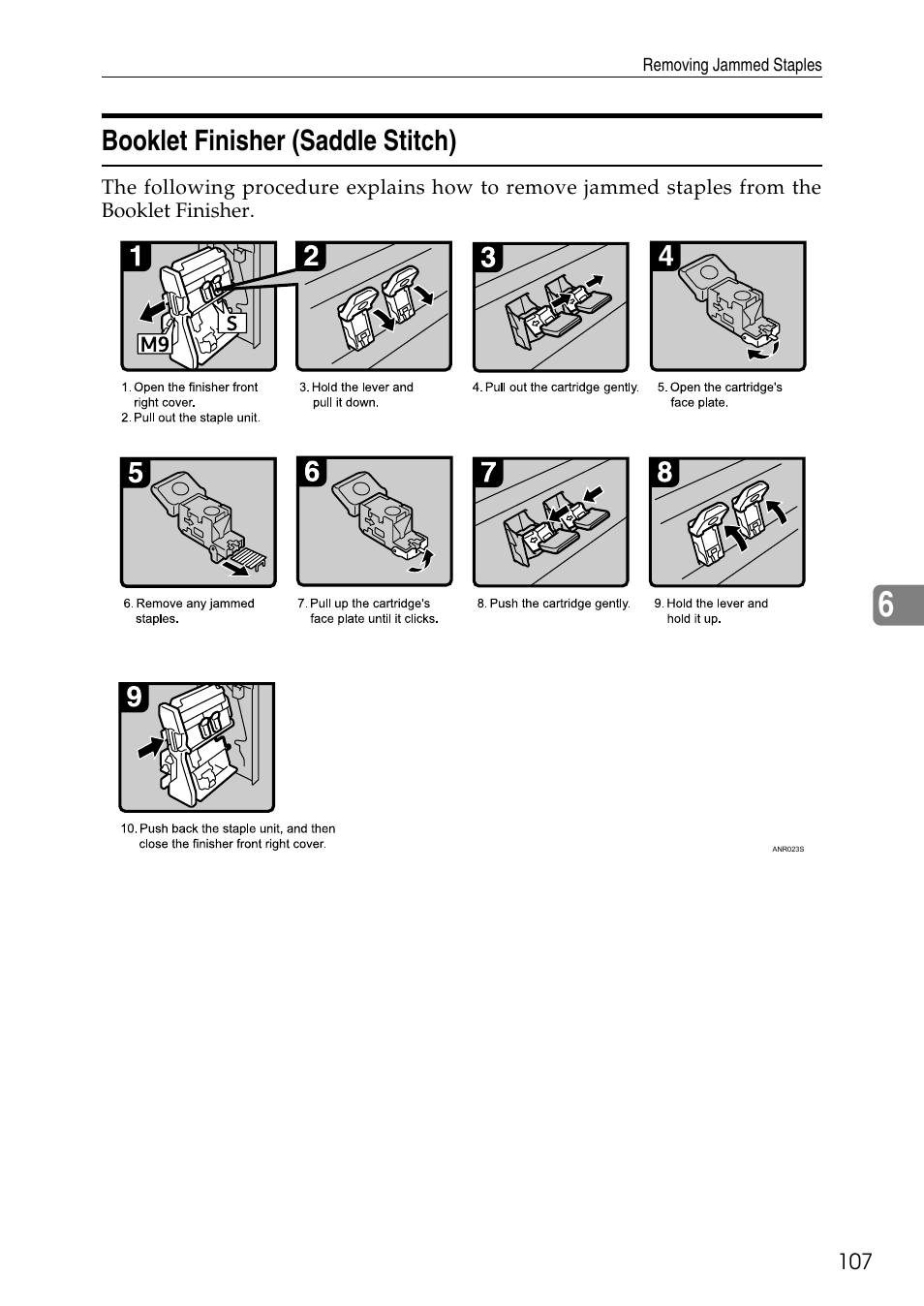 Booklet finisher (saddle stitch) | Ricoh feeder User Manual | Page 113 / 126