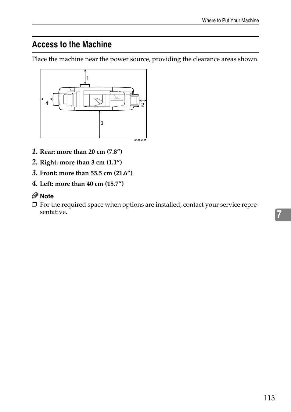 Access to the machine | Ricoh feeder User Manual | Page 119 / 126