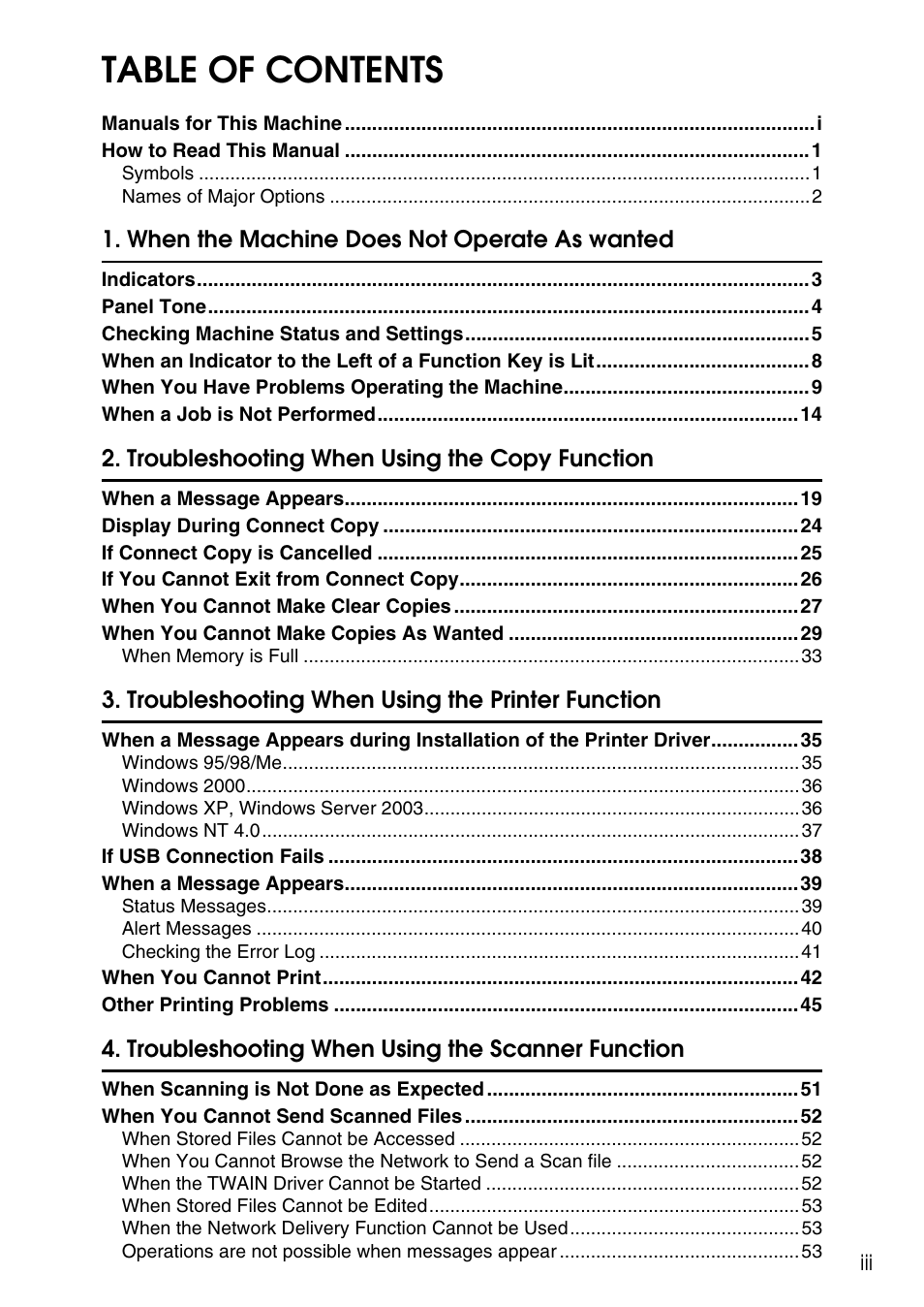 Ricoh feeder User Manual | Page 5 / 126