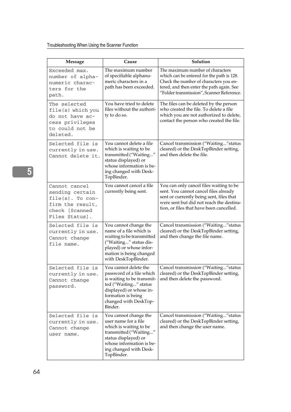 Ricoh 8030e User Manual | Page 72 / 114