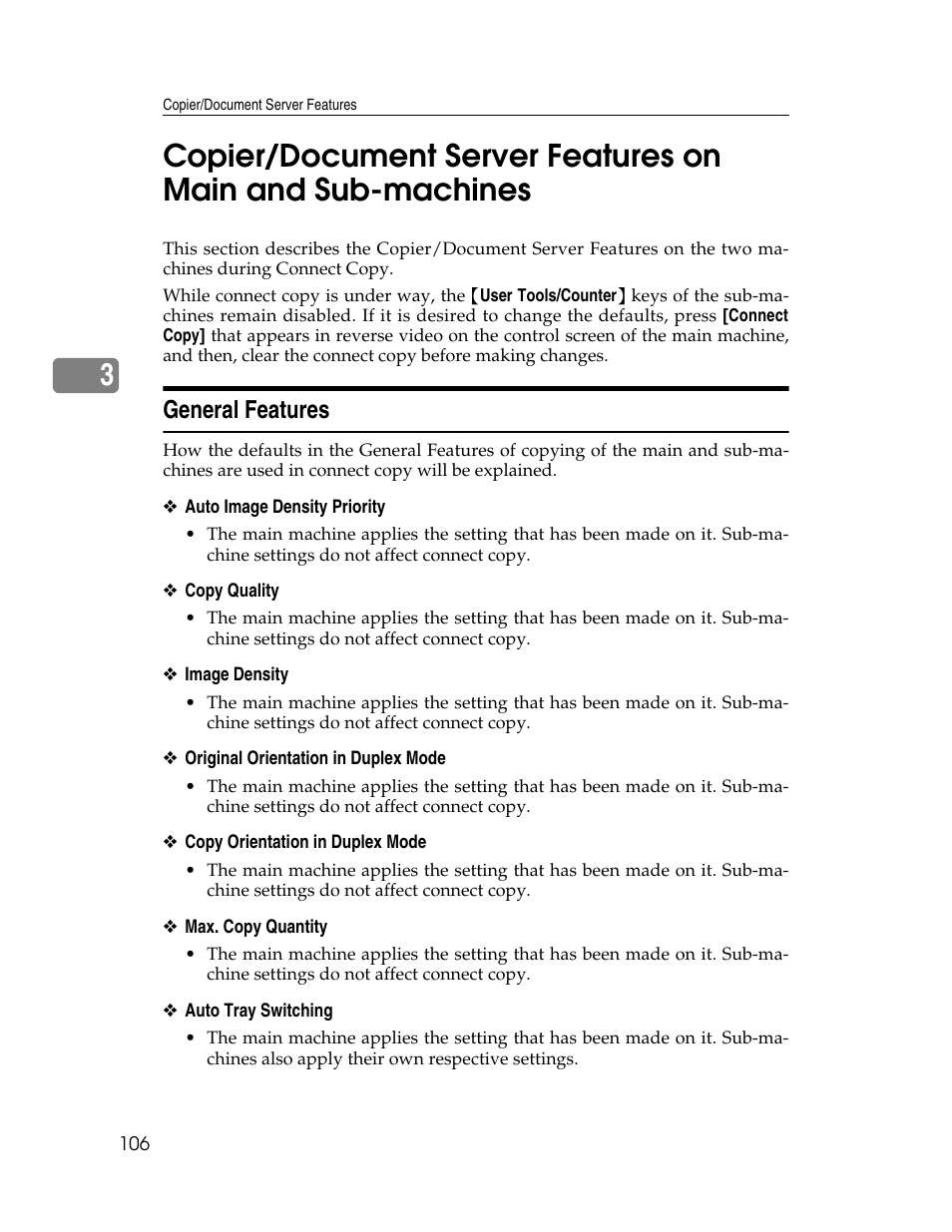 General features | Ricoh Aficio MP 6000 User Manual | Page 116 / 310