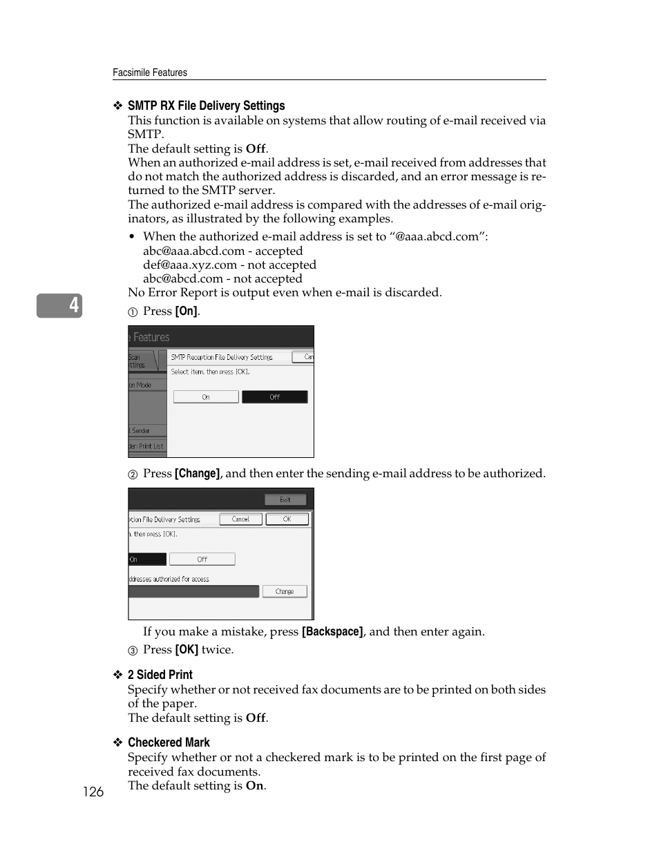 Ricoh Aficio MP 6000 User Manual | Page 136 / 310