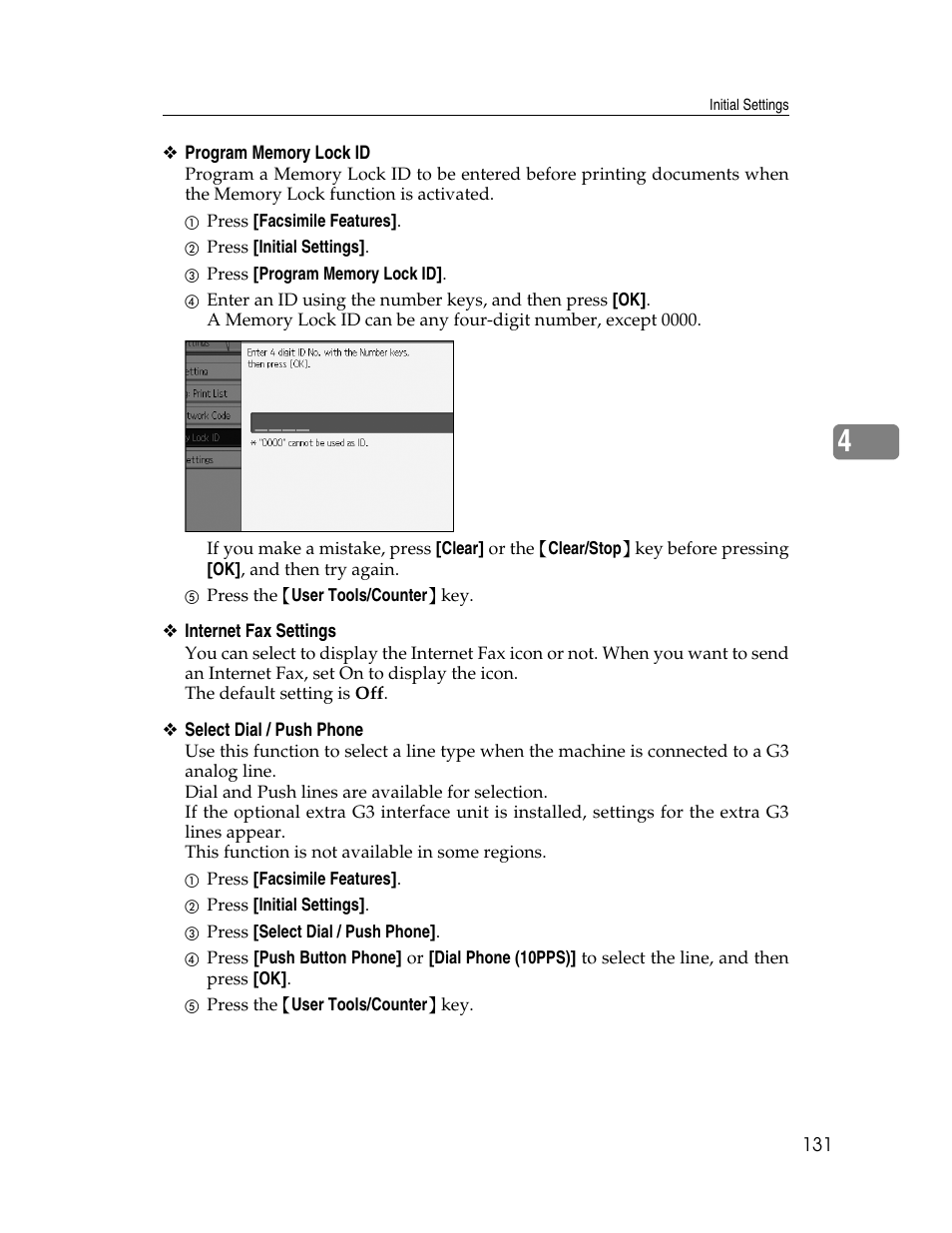 Ricoh Aficio MP 6000 User Manual | Page 141 / 310