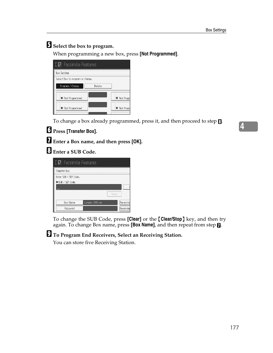 Ricoh Aficio MP 6000 User Manual | Page 187 / 310