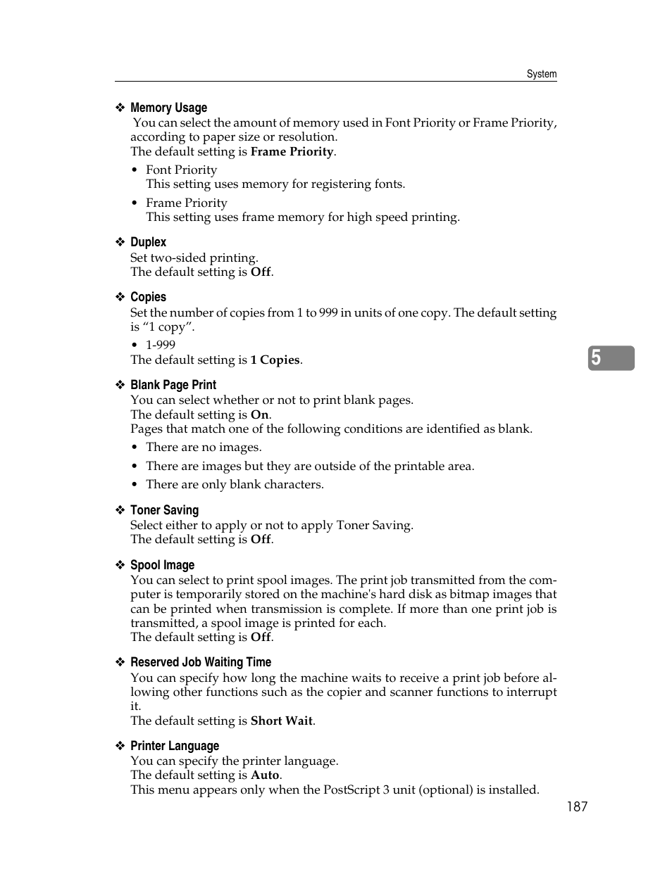 Ricoh Aficio MP 6000 User Manual | Page 197 / 310