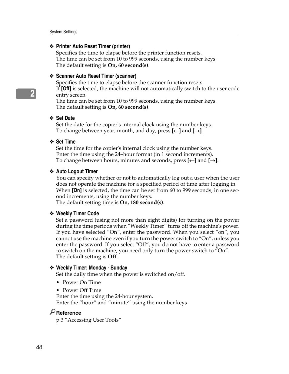 Ricoh Aficio MP 6000 User Manual | Page 58 / 310