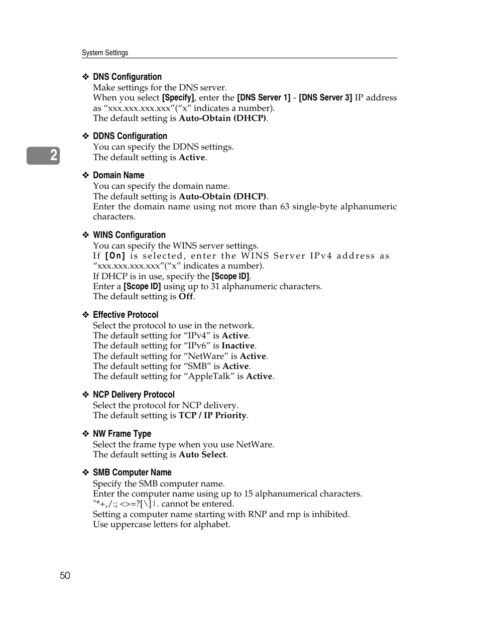 Ricoh Aficio MP 6000 User Manual | Page 60 / 310