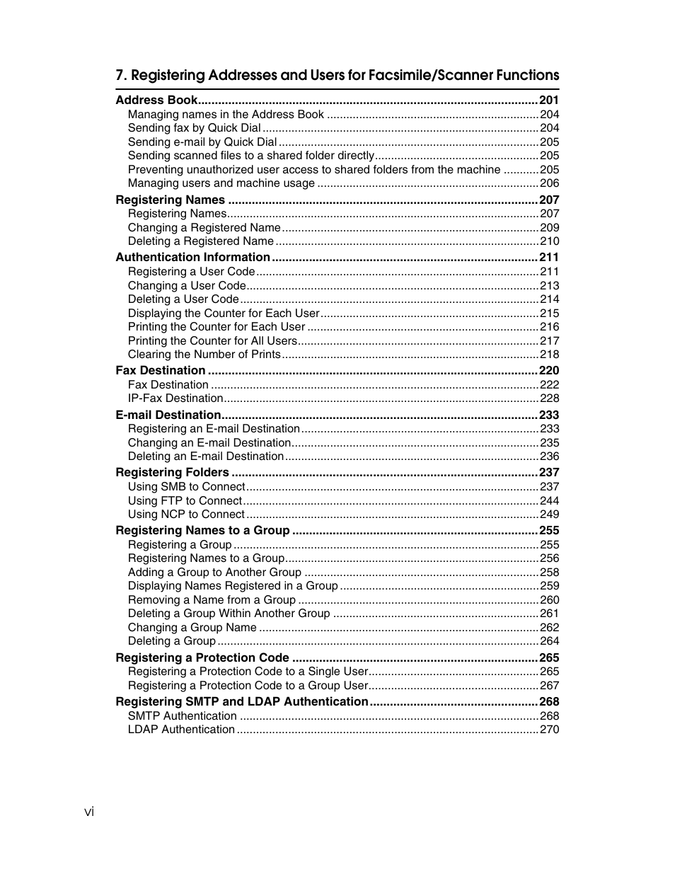 Ricoh Aficio MP 6000 User Manual | Page 8 / 310