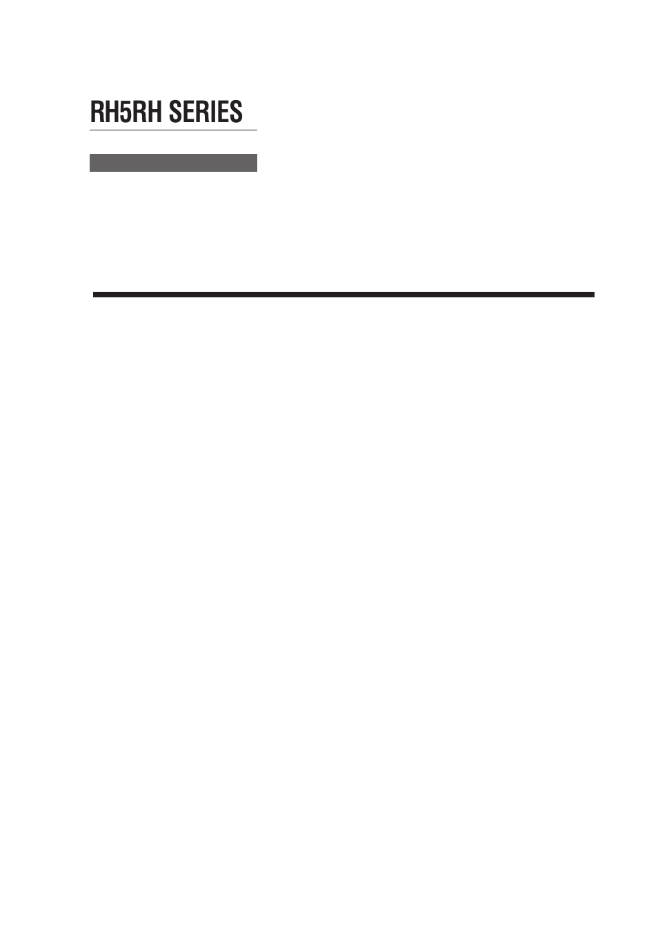 Ricoh RH5RH13B User Manual | Page 3 / 34