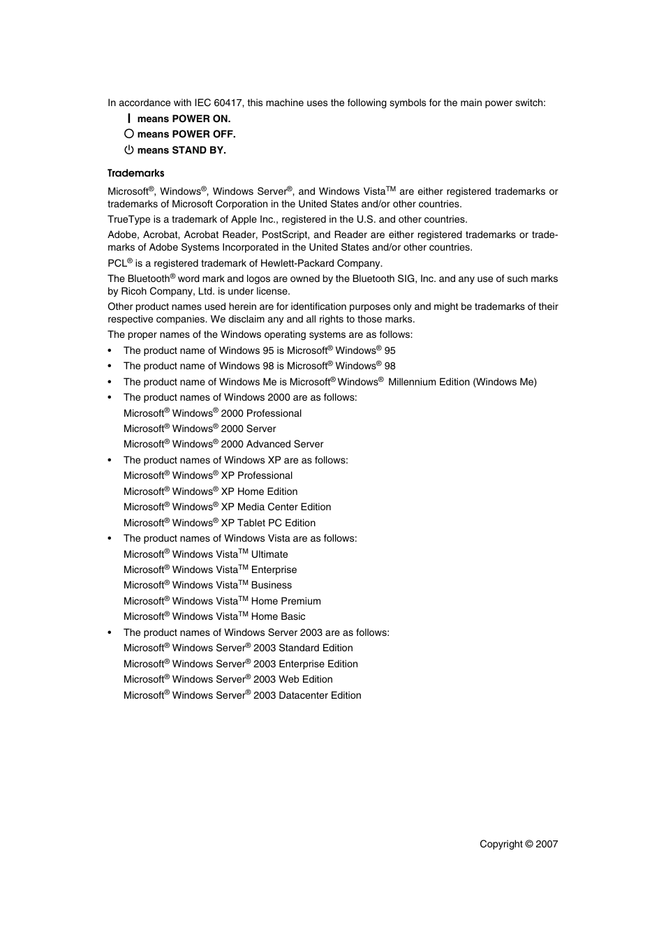 Ricoh Aficio MP 2500 User Manual | Page 125 / 126