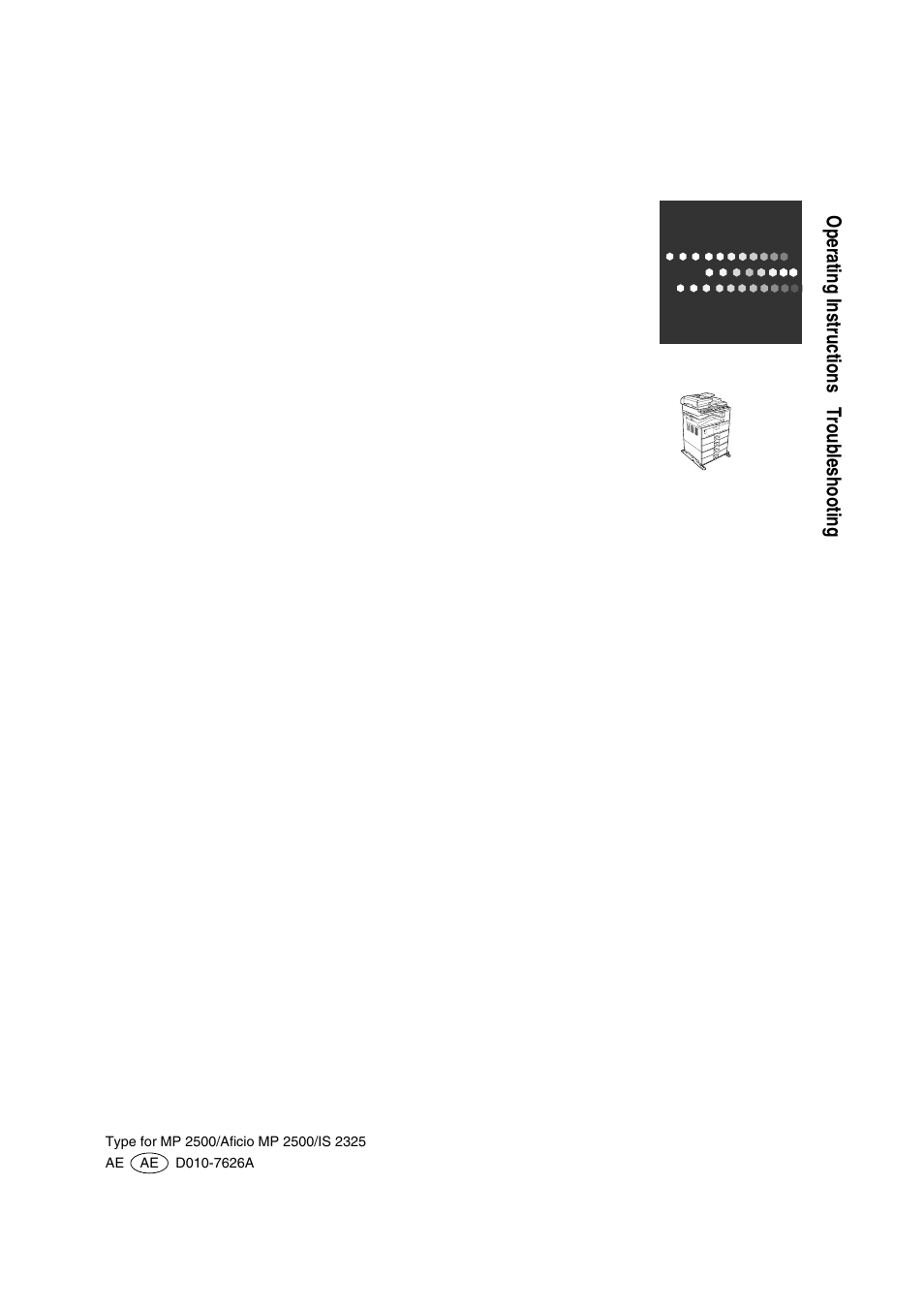 Ricoh Aficio MP 2500 User Manual | Page 126 / 126