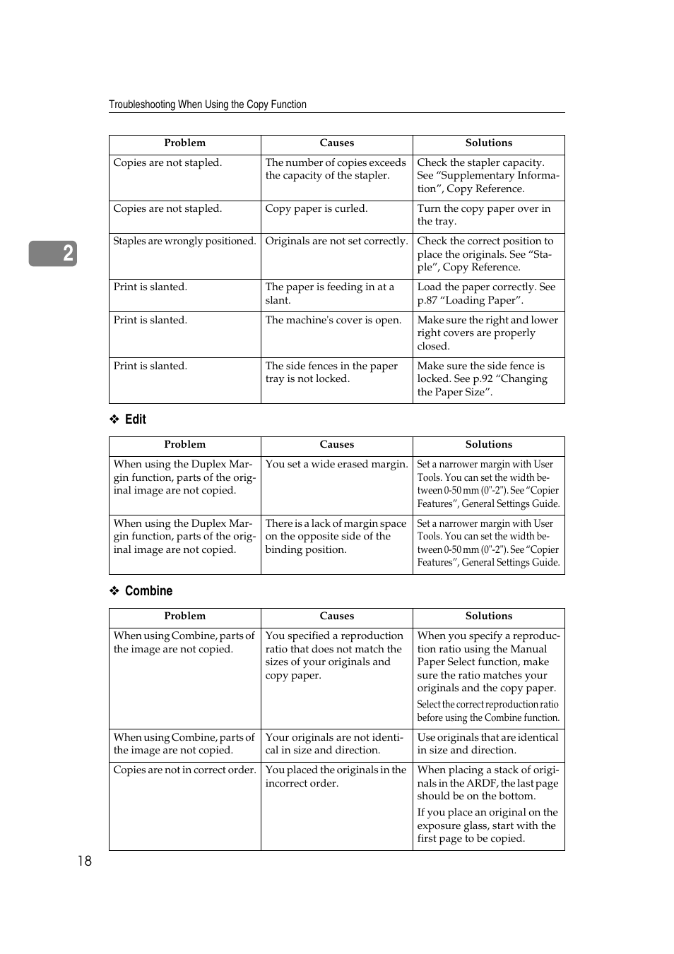 Ricoh Aficio MP 2500 User Manual | Page 26 / 126