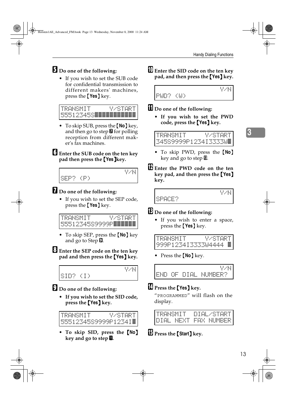 Ricoh FAX1400L User Manual | Page 25 / 88