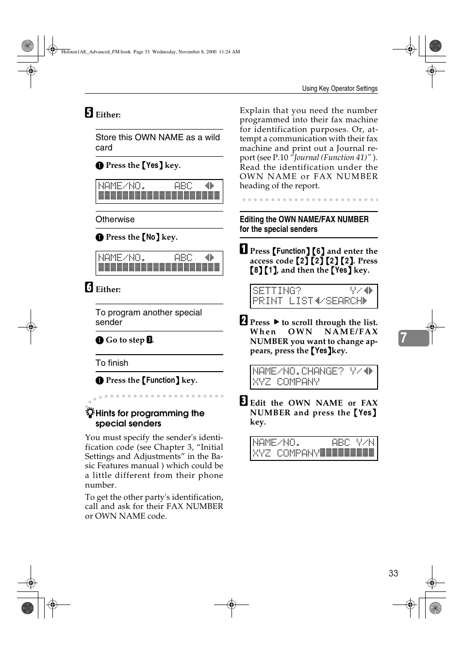 Ricoh FAX1400L User Manual | Page 45 / 88