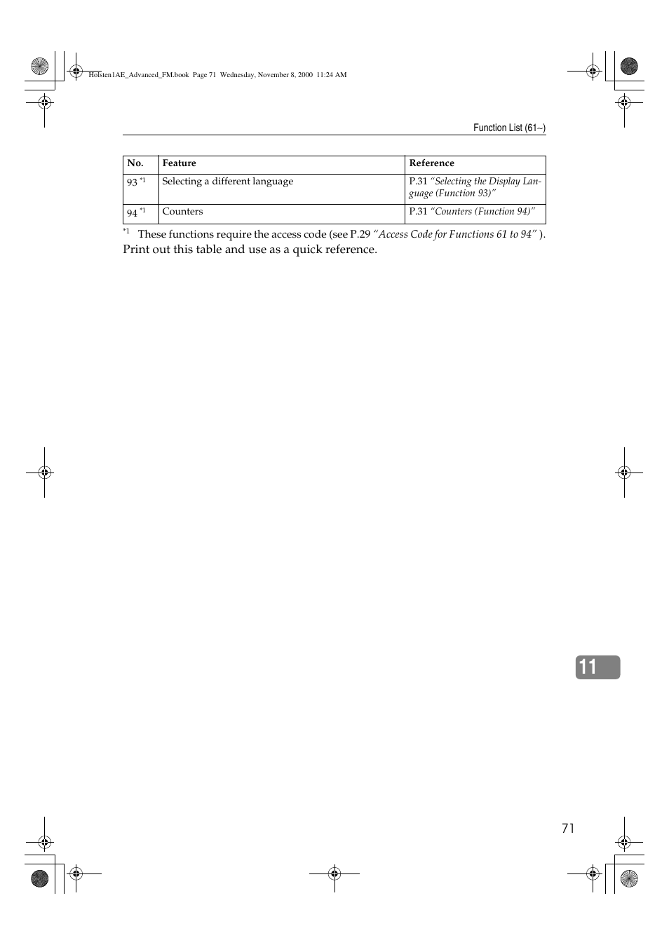 Ricoh FAX1400L User Manual | Page 83 / 88