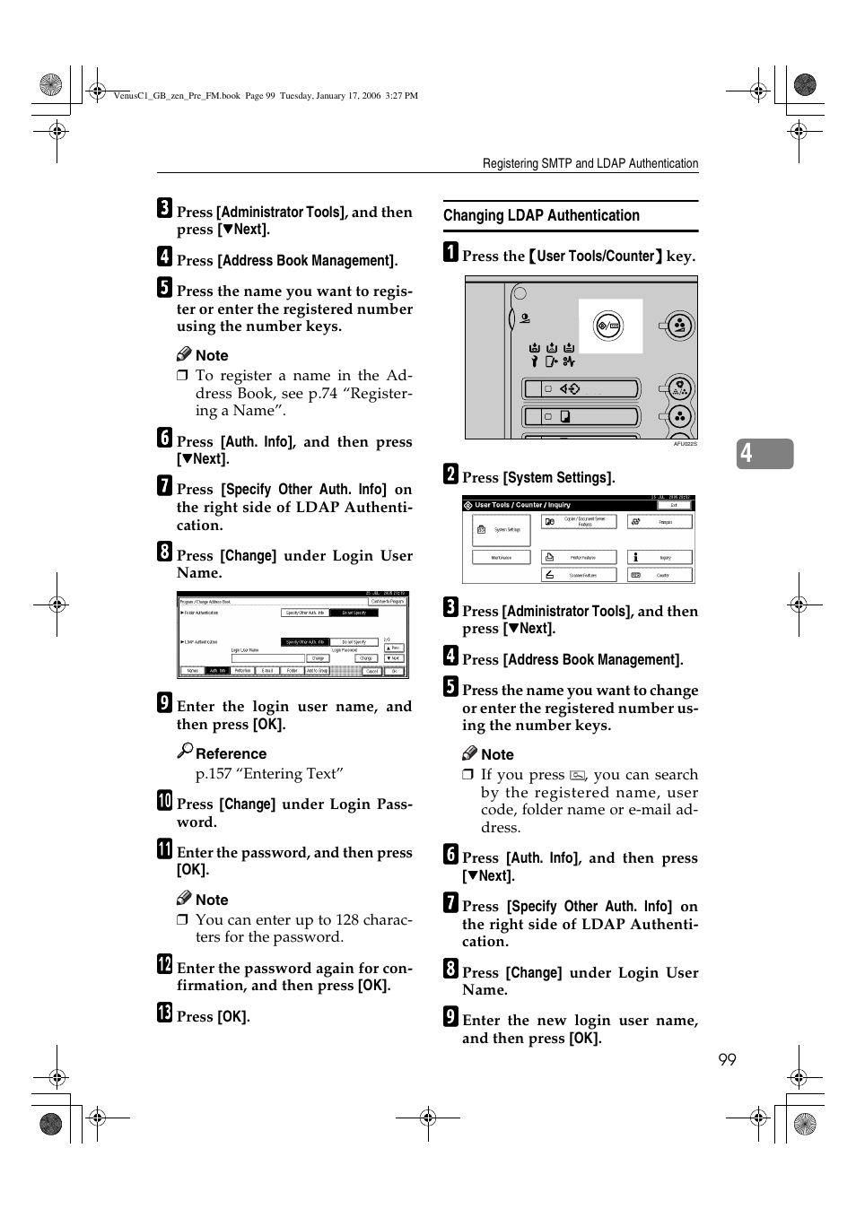 Ricoh Aficio Color 5560 User Manual | Page 111 / 200